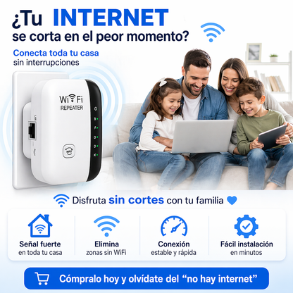 Repetidor Amplificador de señal Wifi  + Envío Gratis 🎁