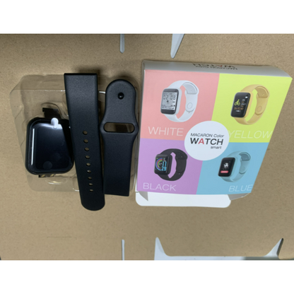 Smartwatch Macaron – Reloj Inteligente Deportivo con Monitor de Actividad