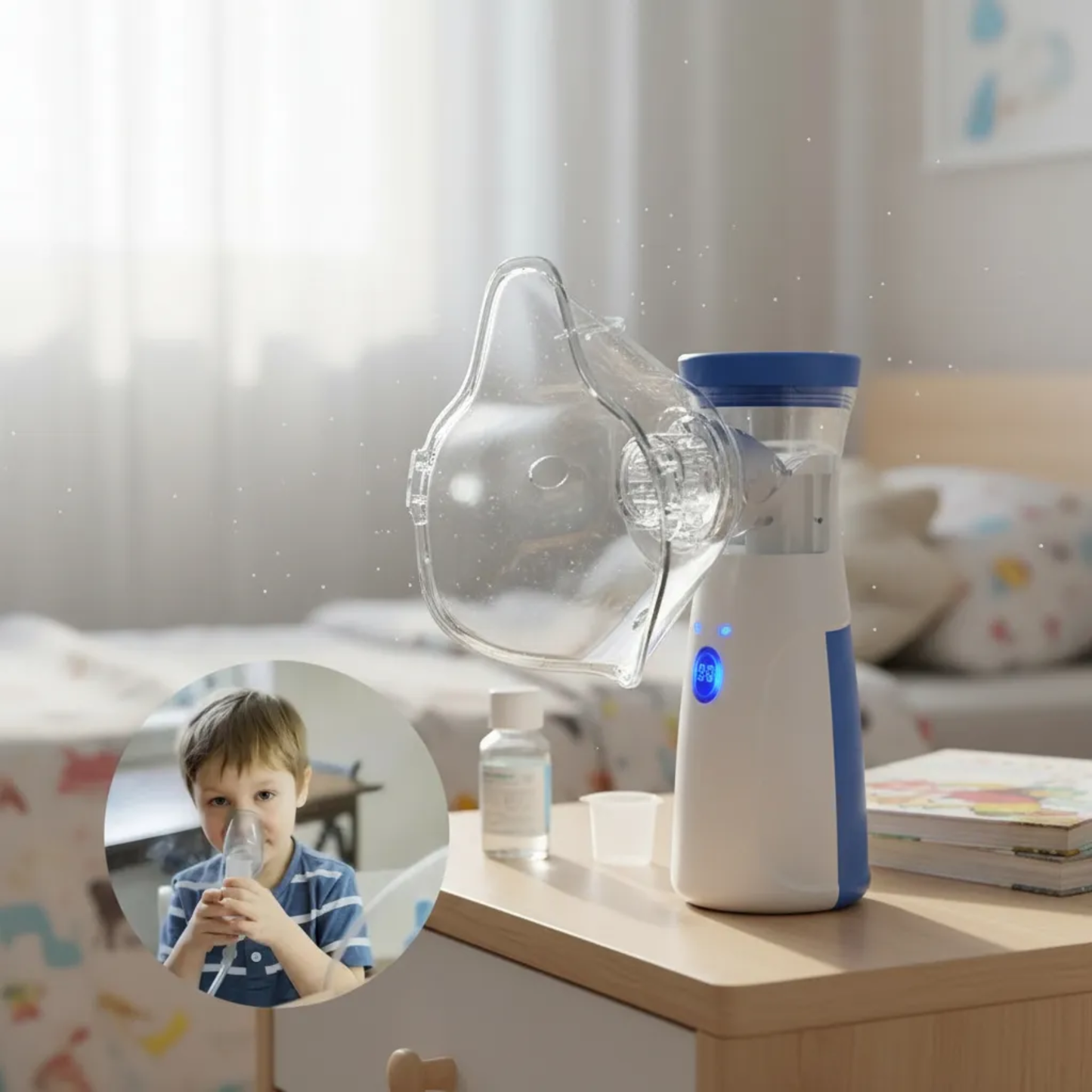 Nebulizador para Bebés, Niños y Adultos
