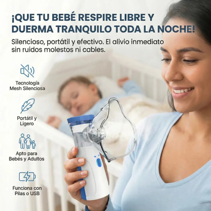 Nebulizador para Bebés, Niños y Adultos