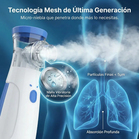 Nebulizador para Bebés, Niños y Adultos