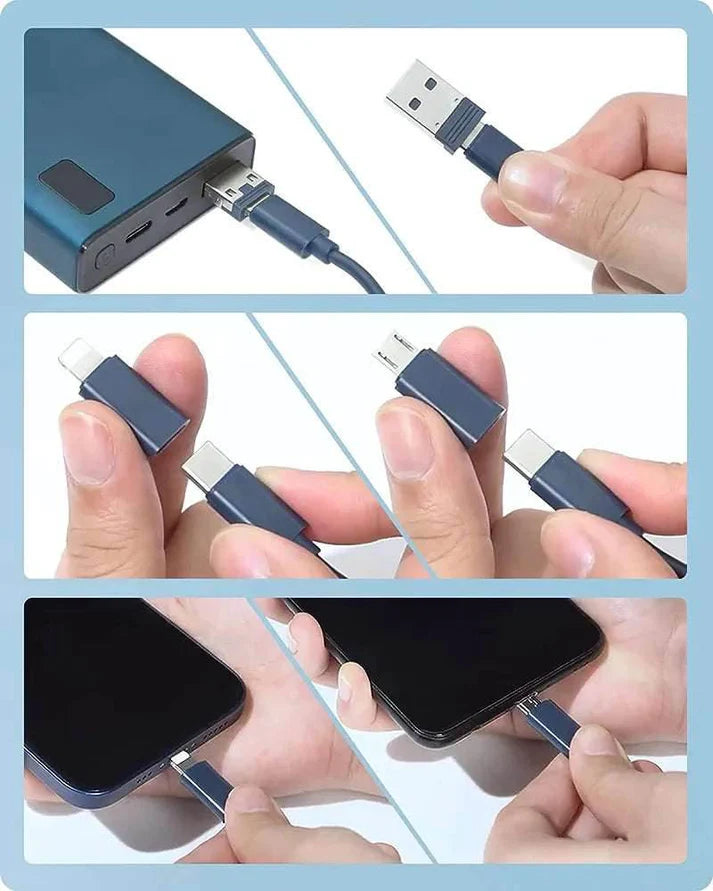 Kit Viajero Multifuncional de Cables de Datos + ENVIO GRATIS