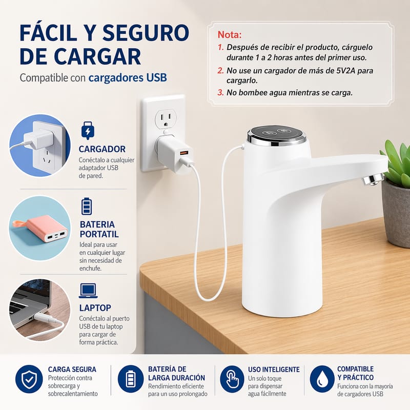 💧Dispensador Eléctrico de Agua + ENVÍO GRATIS 🎁