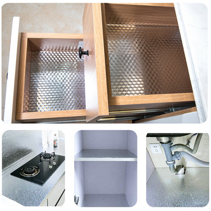 PAPEL ADHESIVO PARA COCINA | PROTECCIÓN TOTAL CONTRA LÍQUIDOS Y GRASAS + ENVIO GRATIS 🎁