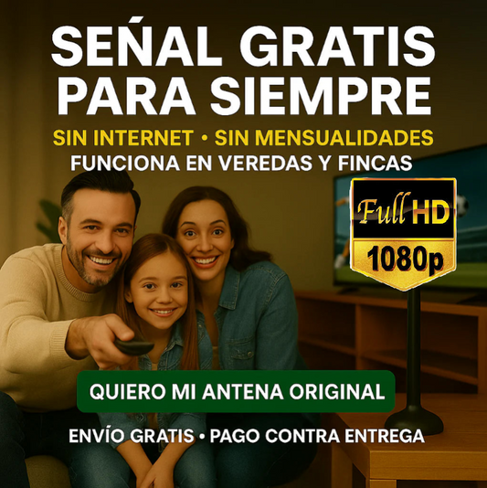 ANTENA TDT TELEVISION l SÚPER OFERTA, 1.000 canales a tu alcance