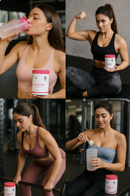 CREATINA MONOHIDRATADA PARA MUJERES (+COLÁGENO) + ENVÍO GRATIS