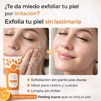 GEL EXFOLIANTE DE NARANJA