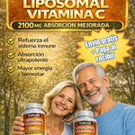 🍊Vitamina C Liposomal 2100 mg + ENVIO GRATIS -  Con la potencia de 40 Naranjas 🔥
