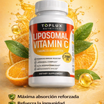 🍊Vitamina C Liposomal 2100 mg + ENVIO GRATIS -  Con la potencia de 40 Naranjas 🔥