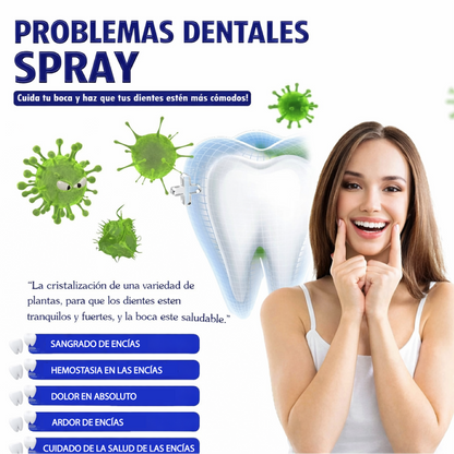 SPRAY BUCAL | ALIVIO RÁPIDO AL DOLOR DE ENCÍAS Y DENTAL🦷 + ENVIO GRATIS