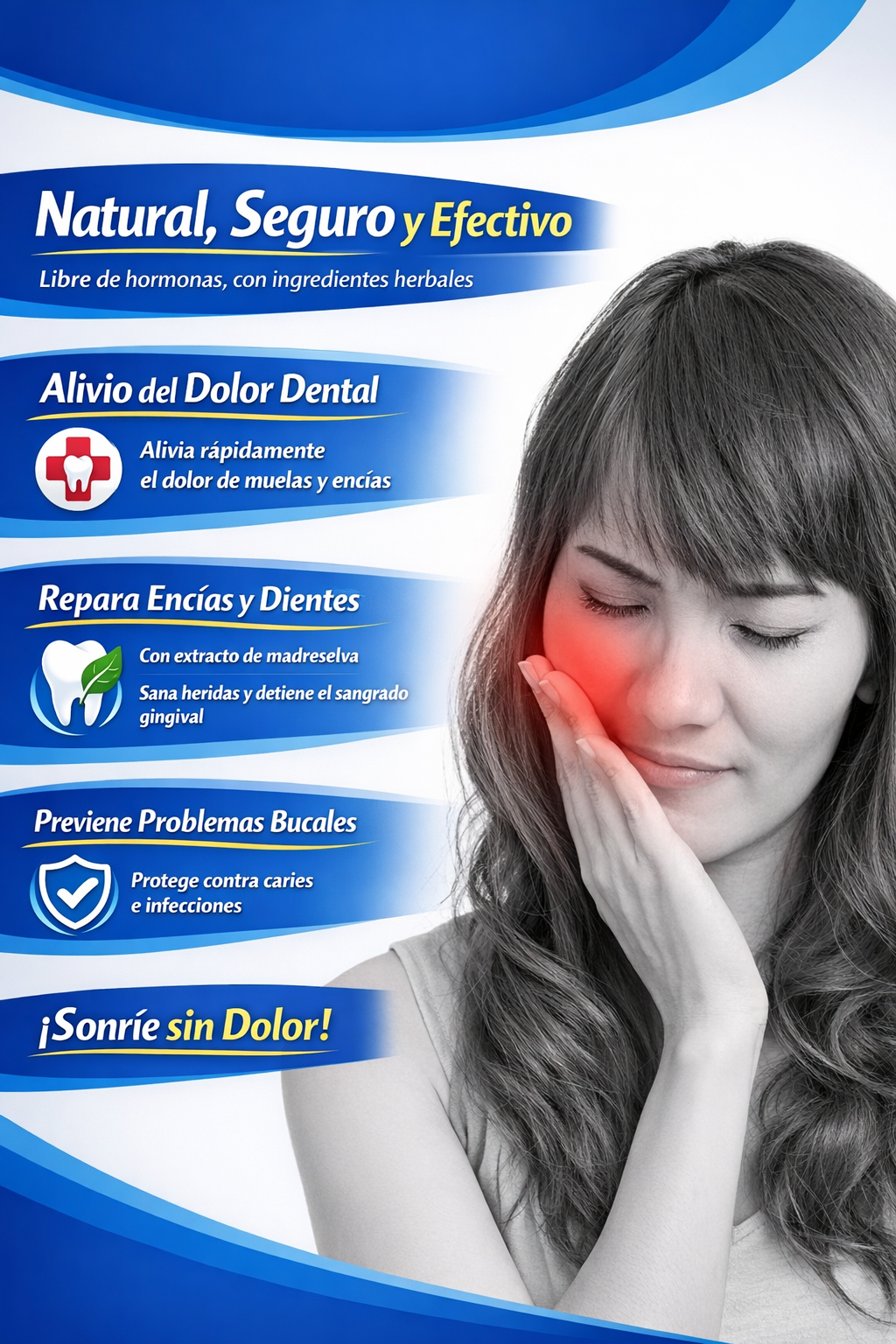 SPRAY BUCAL | ALIVIO RÁPIDO AL DOLOR DE ENCÍAS Y DENTAL🦷 + ENVIO GRATIS