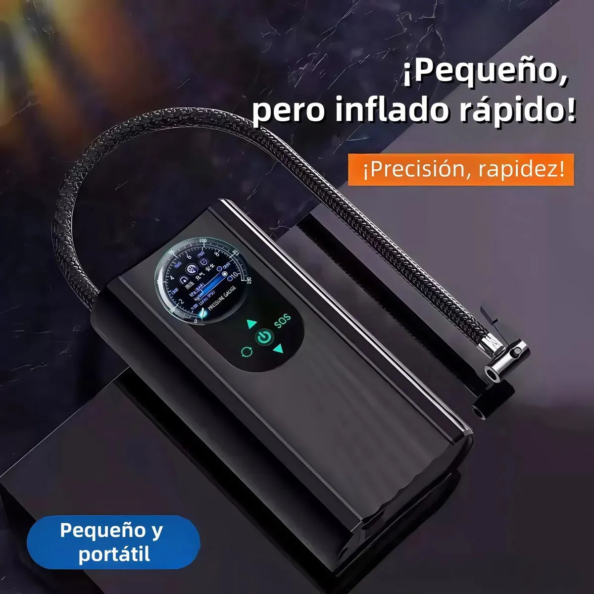 INFLADOR PORTABLE DIGITAL + ENVIO GRATIS
