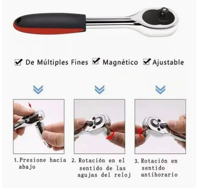 Set de Llaves Profesional – Todo en un solo kit 🔧