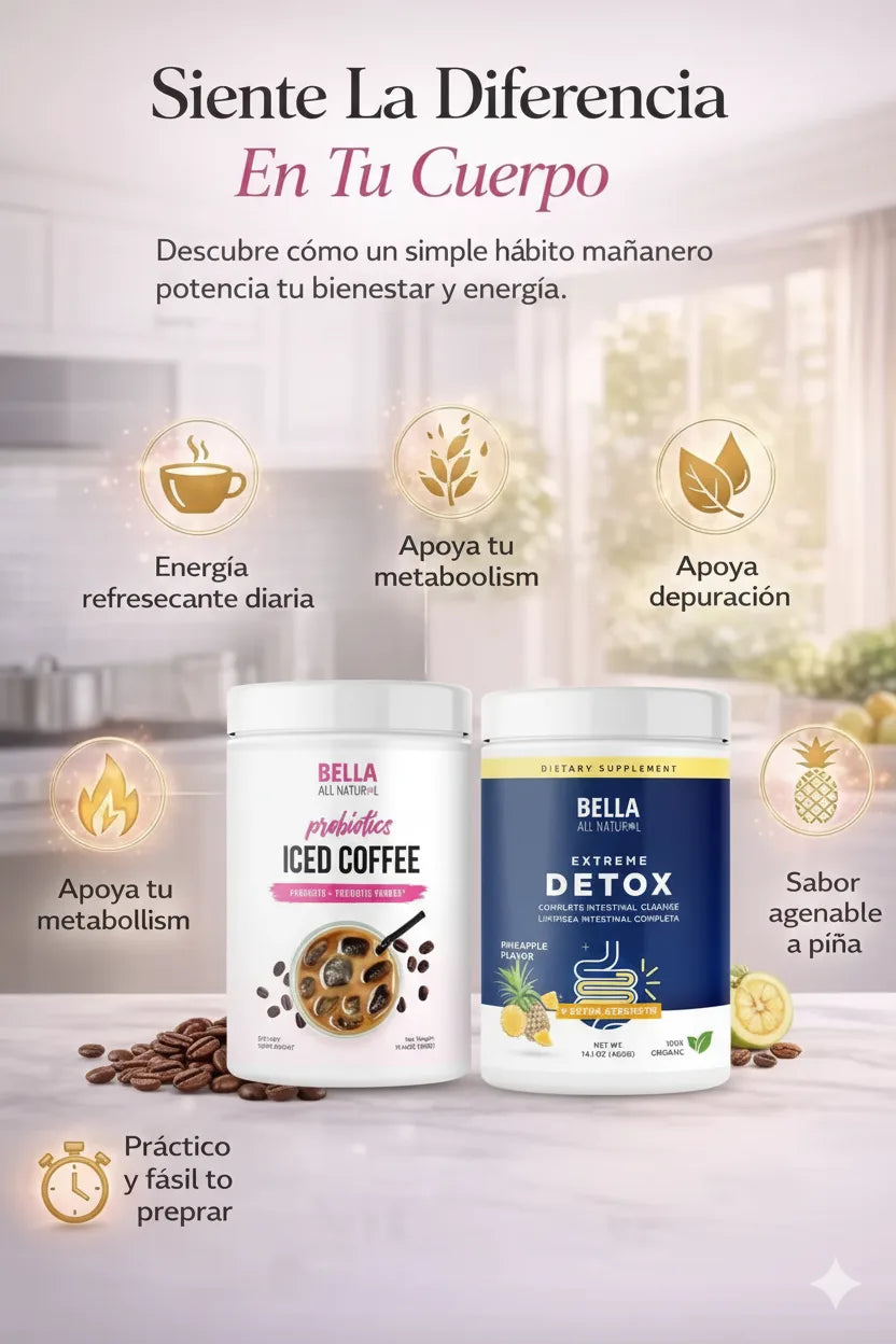 Combo Café metabólico + Detox Herbal + ENVÍO GRATIS