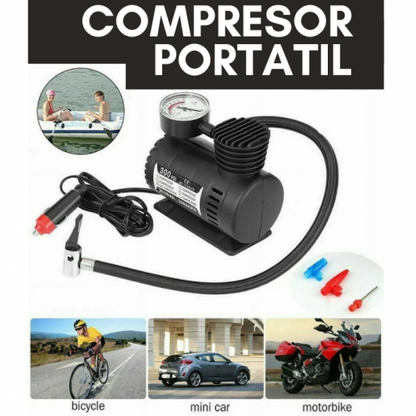 COMPRESOR DE AIRE PORTÁTIL | ENVÍO GRATIS