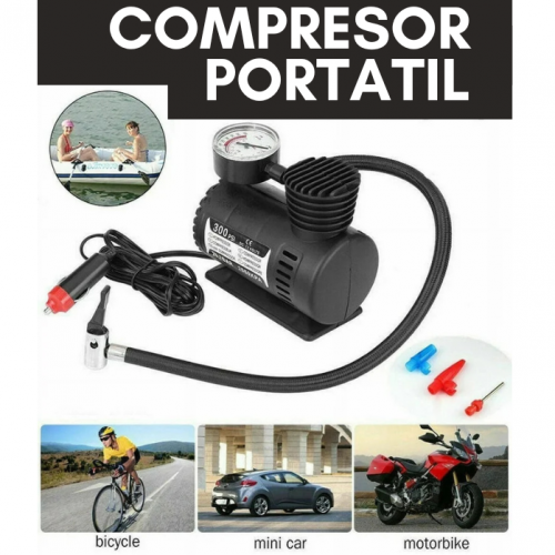 COMPRESOR DE AIRE PORTÁTIL | ENVÍO GRATIS
