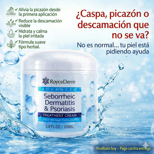 Crema para Dermatitis ceborreica o Soriasis