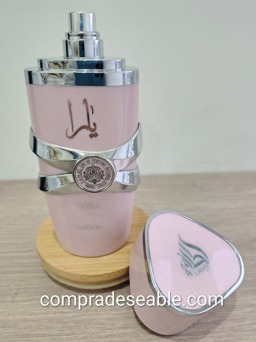 Perfume Árabe Yara Lattafa Rosa 100 ml + ENVIO GRATIS 🚚