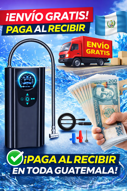 INFLADOR PORTABLE DIGITAL + ENVIO GRATIS