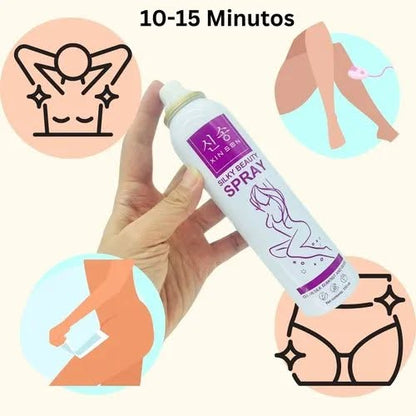 Spray Depilador Hombres y Mujeres (OFERTA 2X1) + ENVÍO GRATIS