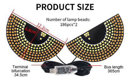 OJOS LED PARA CARRO + ENVÍO GRATIS