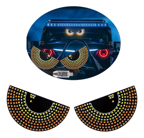 OJOS LED PARA CARRO + ENVÍO GRATIS