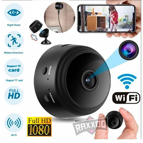 Mini Cámara WiFi HD Portátil – Seguridad Invisible 24/7