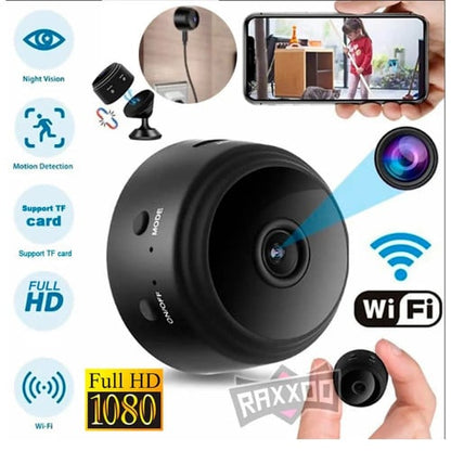 Mini Cámara WiFi HD Portátil – Seguridad Invisible 24/7