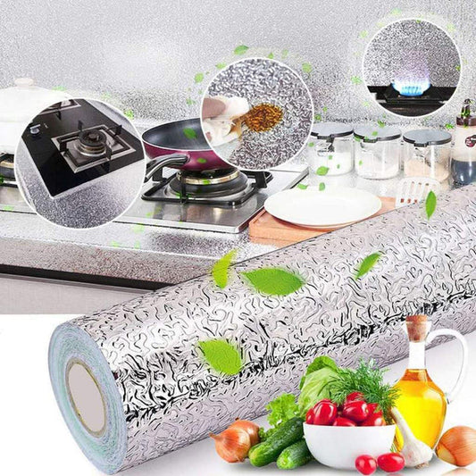 PAPEL ADHESIVO PARA COCINA | PROTECCIÓN TOTAL CONTRA LÍQUIDOS Y GRASAS + ENVIO GRATIS 🎁