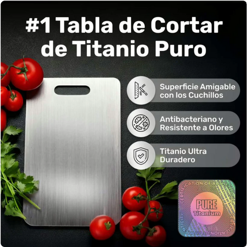 Tabla de cortar TITANIUM + Envío gratis