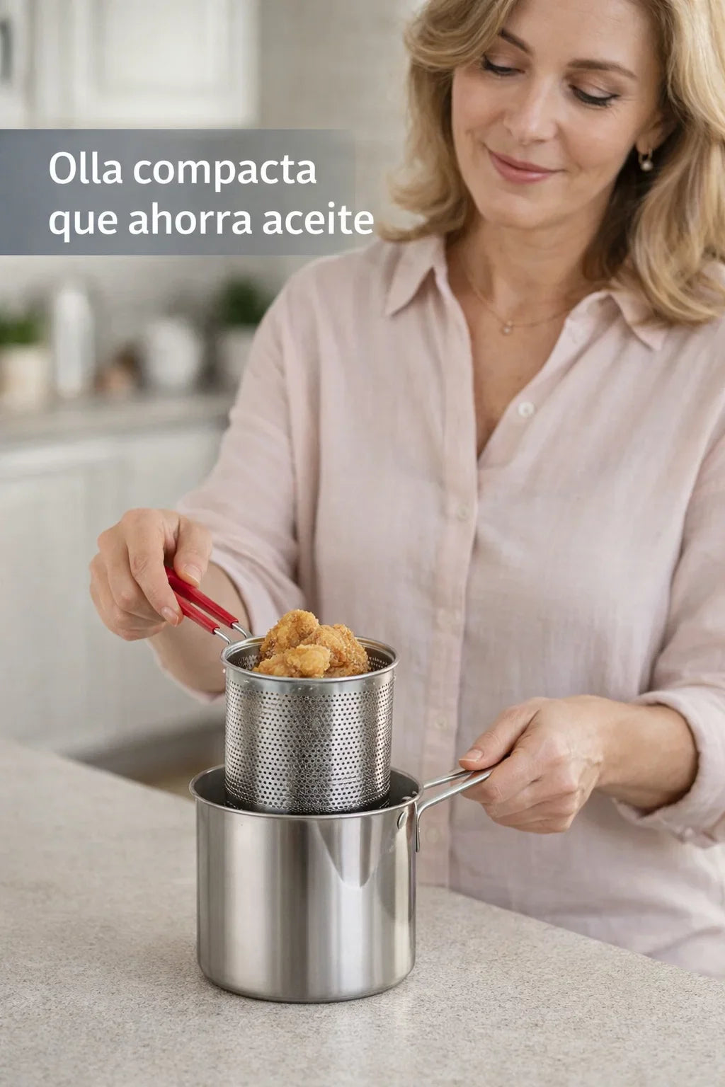 OLLA FREIDORA INOXIDABLE + ENVÍO GRATIS
